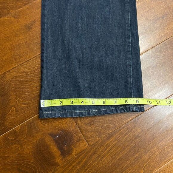 Ecko Unltd. Vintage Y2K Bootcut Dark Denim Blue Jeans Men's Size 38 x 32 - Picture 9 of 10